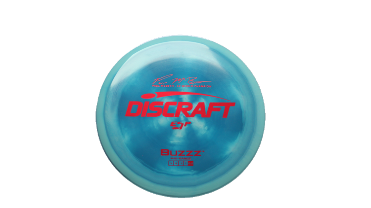 Discraft Paul McBeth 6x Signature Series ESP Buzzz Midrange Front View