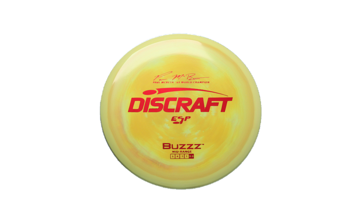 Discraft Paul McBeth 6x Signature Series ESP Buzzz Midrange Front View