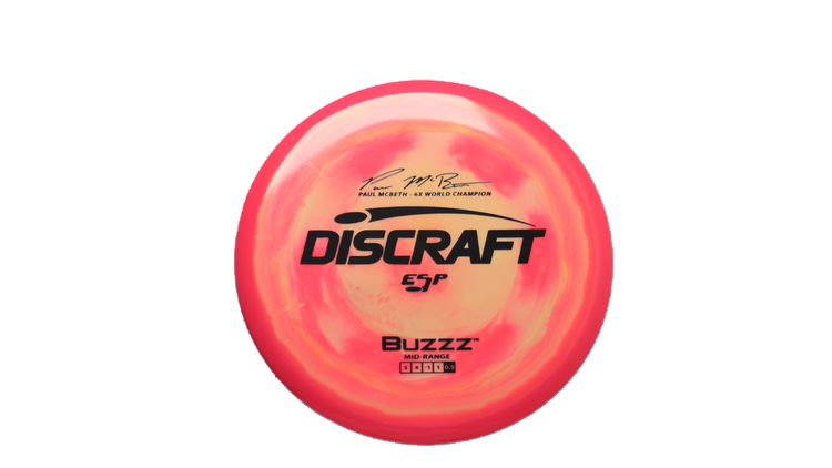 Discraft Paul McBeth 6x Signature Series ESP Buzzz Midrange Front View