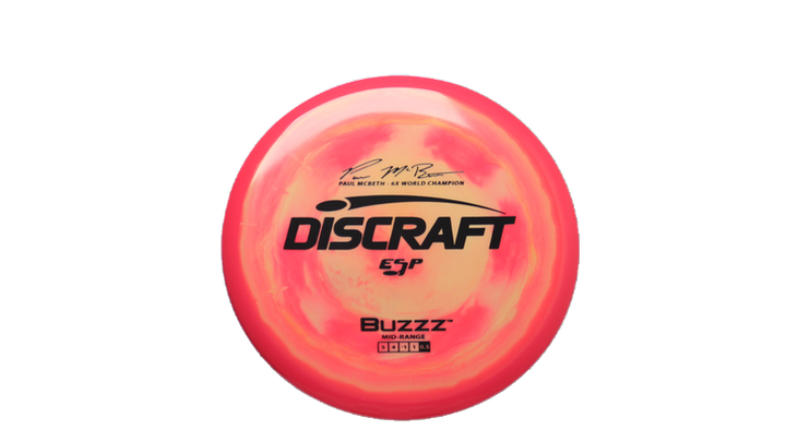 Discraft Paul McBeth 6x Signature Series ESP Buzzz Midrange Front View