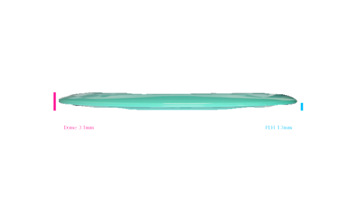 Discraft ESP Nuke SS Distance Driver Profile View