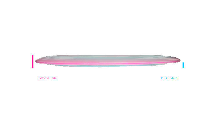 Discraft Paul McBeth Hades Distance Driver Profile View