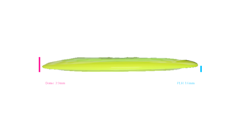 Discraft Paul McBeth Z Hades Distance Driver Profile View