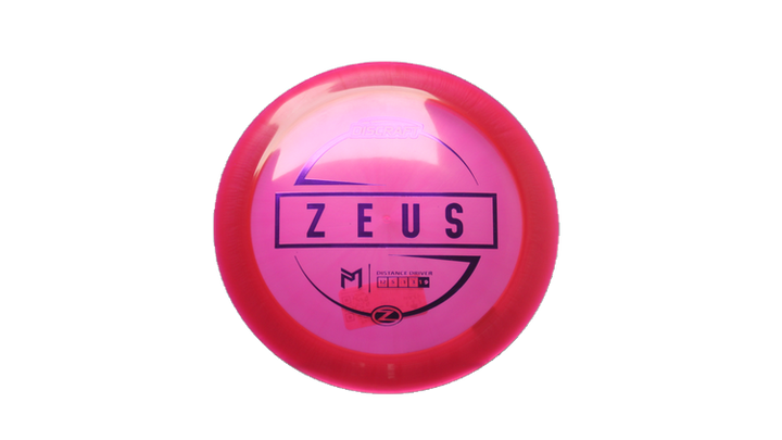 Discraft Paul McBeth Z Zeus Distance Driver Front View