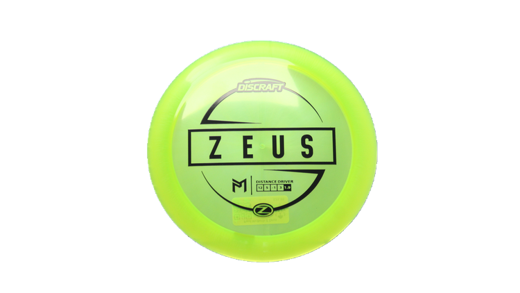 Discraft Paul McBeth Z Zeus Distance Driver Front View