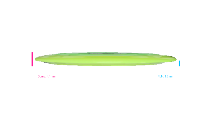 Discraft Paul McBeth Z Zeus Distance Driver Profile View