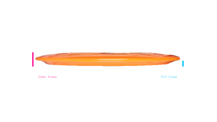 Discraft Paul McBeth Big Z Athena Fairway Driver Profile View