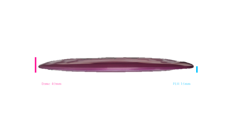 Discraft Paul McBeth Big Z Hades Distance Driver Profile View