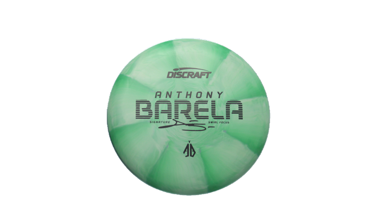 Discraft Anthony Barela CT Swirl Focus Putter Front View