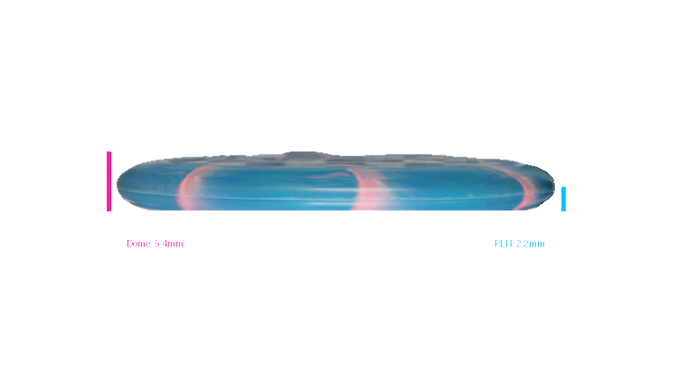Discraft Anthony Barela CT Swirl Focus Putter Profile View