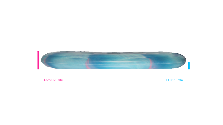 Discraft Anthony Barela CT Swirl Focus Putter Profile View