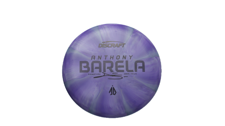 Discraft Anthony Barela CT Swirl Focus Putter Front View