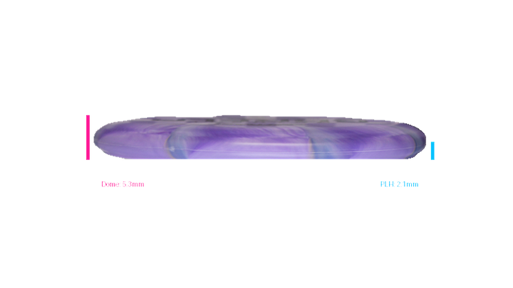 Discraft Anthony Barela CT Swirl Focus Putter Profile View