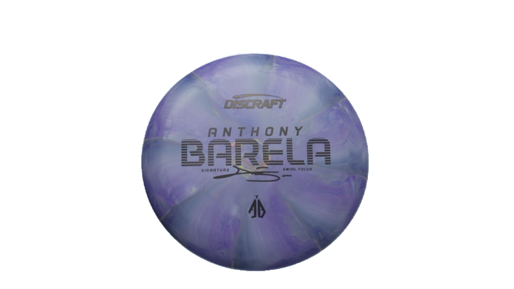 Discraft Anthony Barela CT Swirl Focus Putter Front View