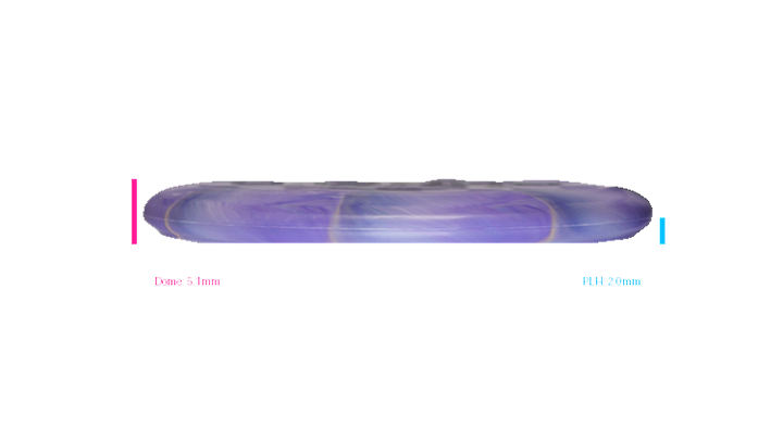 Discraft Anthony Barela CT Swirl Focus Putter Profile View