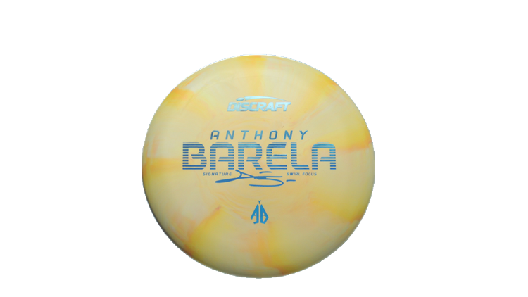 Discraft Anthony Barela CT Swirl Focus Putter Front View