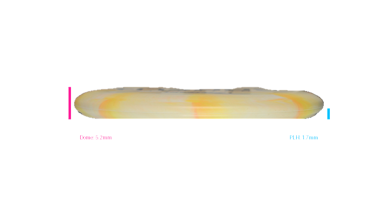 Discraft Anthony Barela CT Swirl Focus Putter Profile View