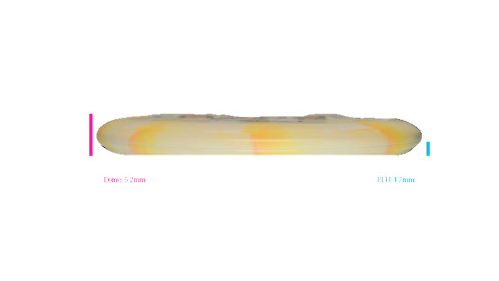 Discraft Anthony Barela CT Swirl Focus Putter Profile View