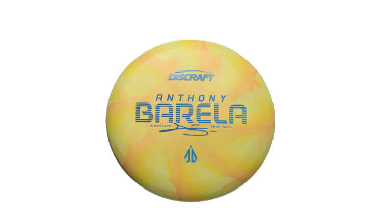 Discraft Anthony Barela CT Swirl Focus Putter Front View