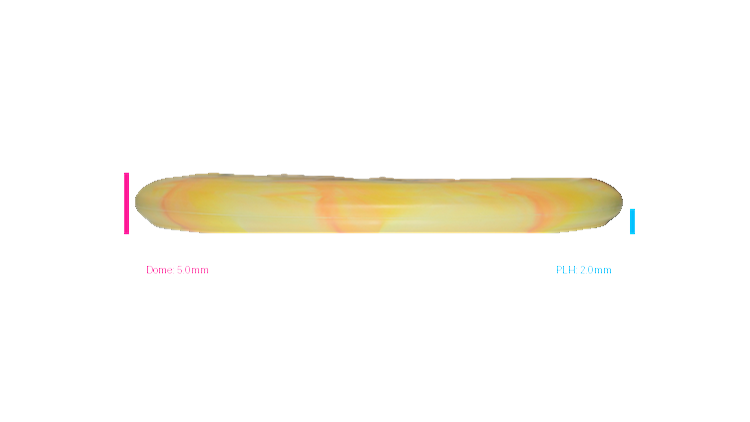 Discraft Anthony Barela CT Swirl Focus Putter Profile View
