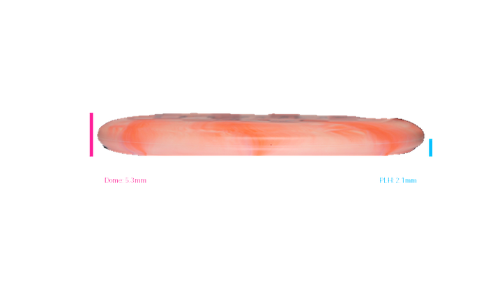 Discraft Anthony Barela CT Swirl Focus Putter Profile View