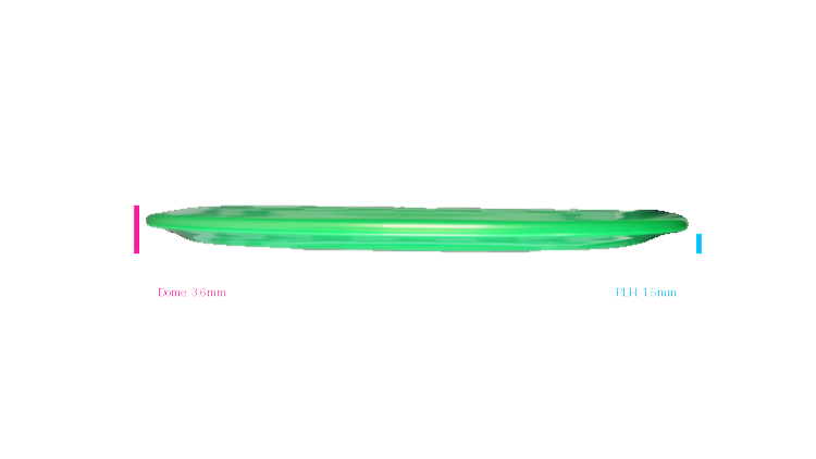 Discraft Big Z Raptor Fairway Driver Profile View