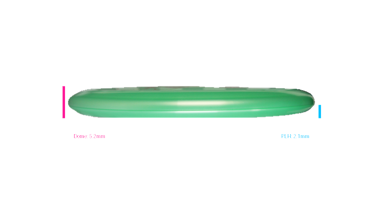 Discraft Big Z Roach Putter Profile View