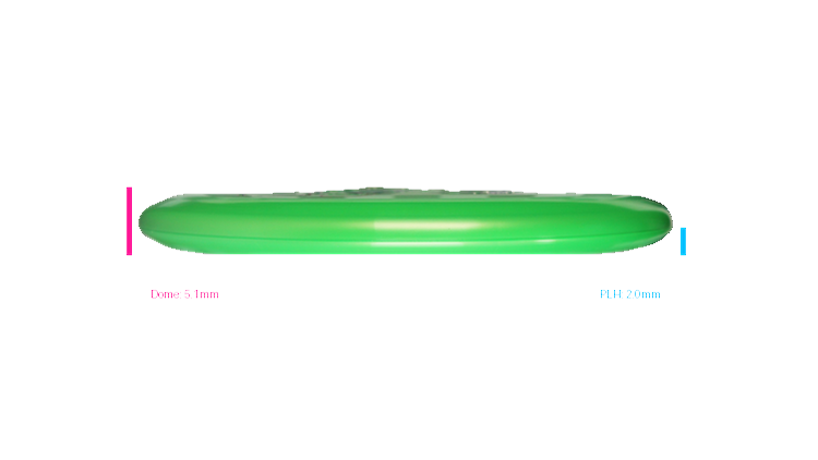 Discraft Big Z Roach Putter Profile View