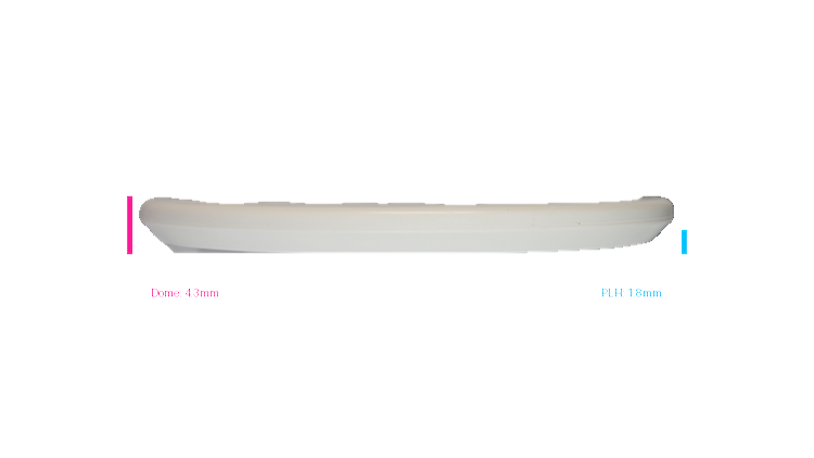 Discraft Putter Line Zone OS Putter Profile View
