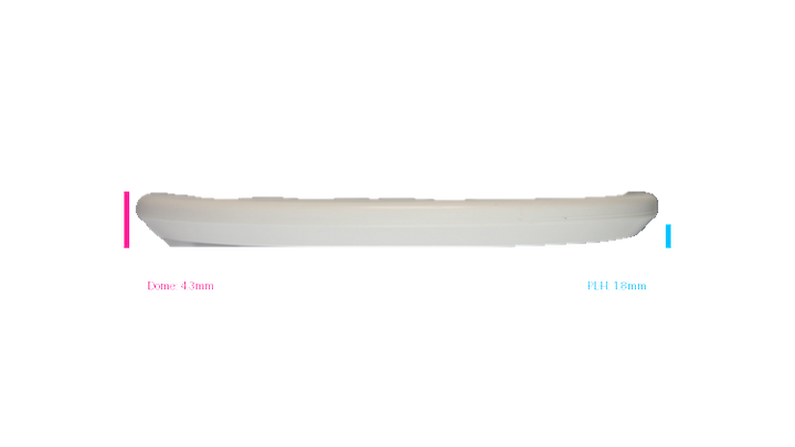 Discraft Putter Line Zone OS Putter Profile View