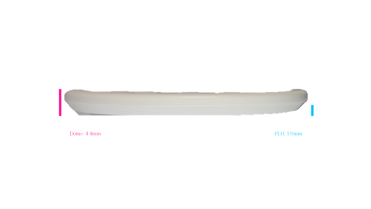 Discraft Putter Line Zone OS Putter Profile View