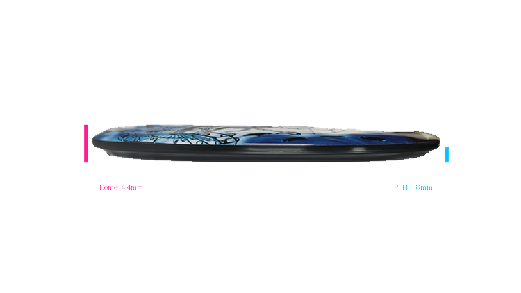 Discraft Bali SuperColor Buzzz Midrange Profile View