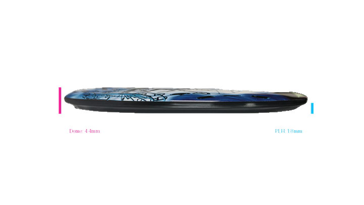 Discraft Bali SuperColor Buzzz Midrange Profile View