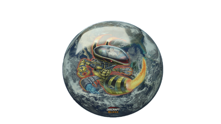 Discraft Earth SuperColor Buzzz Midrange Front View