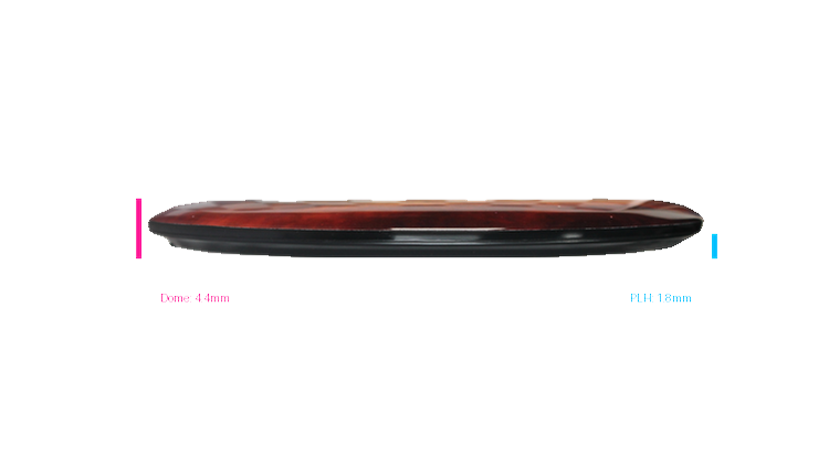 Discraft Fire SuperColor Buzzz Midrange Profile View