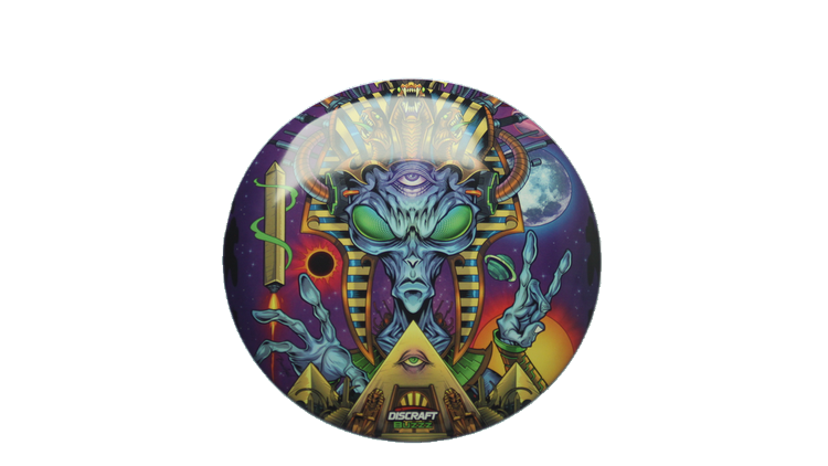 Discraft Brian Allen Ancient Alien SuperColor Buzzz Midrange Front View