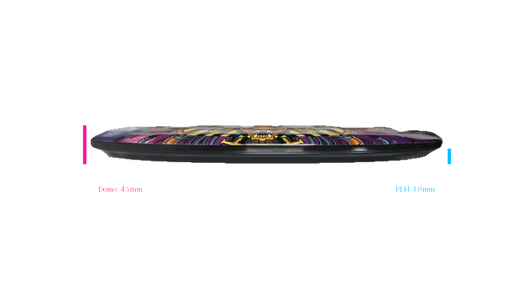 Discraft Brian Allen Ancient Alien SuperColor Buzzz Midrange Profile View