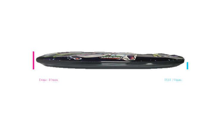 Discraft Brian Allen Astronaut SuperColor Buzzz Midrange Profile View