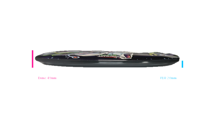Discraft Brian Allen Astronaut SuperColor Buzzz Midrange Profile View