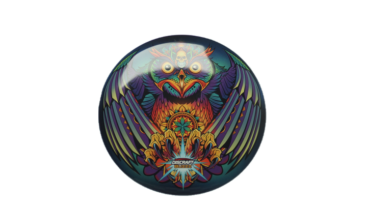 Discraft Brian Allen Owl SuperColor Buzzz Midrange Front View