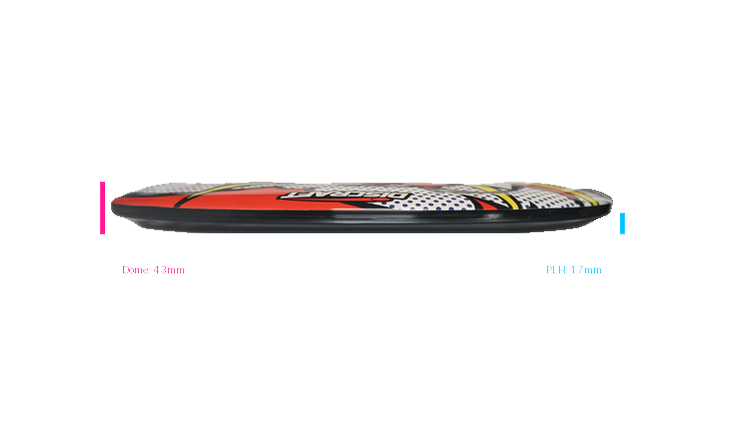 Discraft Lichten SuperColor Buzzz Midrange Profile View