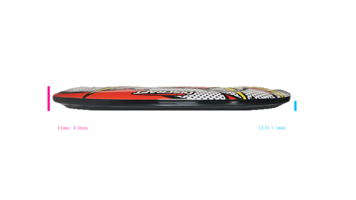 Discraft Lichten SuperColor Buzzz Midrange Profile View