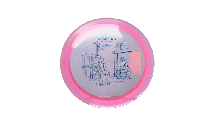 Discraft 2026 BYOP Curbside Chaos Paige Pierce Z Lite Drive Distance Driver Front View