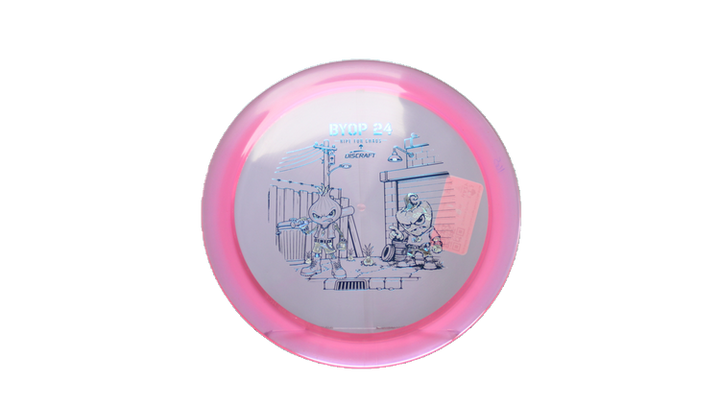 Discraft 2026 BYOP Curbside Chaos Paige Pierce Z Lite Drive Distance Driver Front View