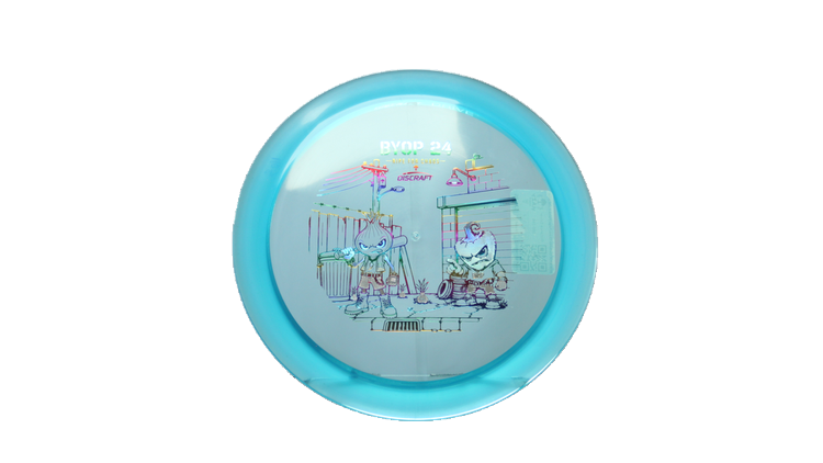 Discraft 2026 BYOP Curbside Chaos Paige Pierce Z Lite Drive Distance Driver Front View