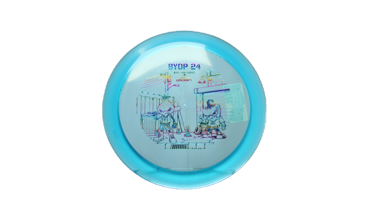 Discraft 2026 BYOP Curbside Chaos Paige Pierce Z Lite Drive Distance Driver Front View