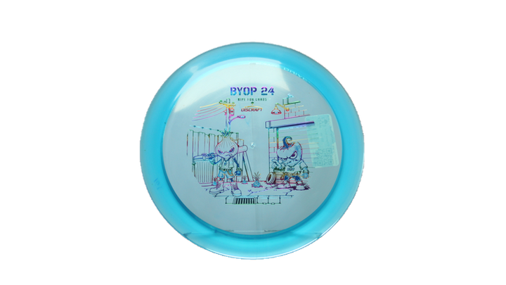 Discraft 2026 BYOP Curbside Chaos Paige Pierce Z Lite Drive Distance Driver Front View