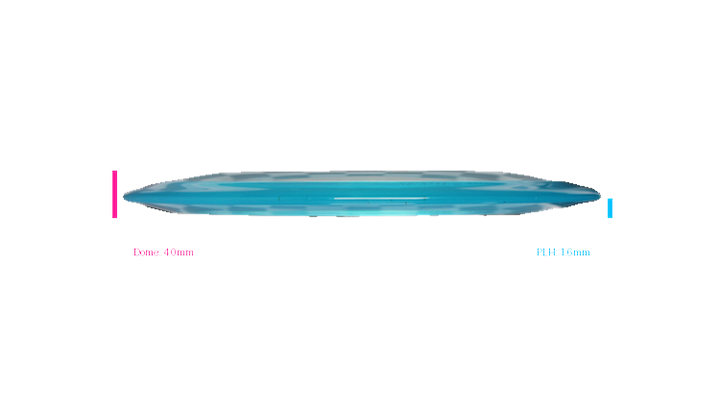 Discraft 2026 BYOP Curbside Chaos Paige Pierce Z Lite Drive Distance Driver Profile View
