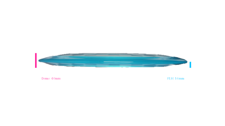 Discraft 2026 BYOP Curbside Chaos Paige Pierce Z Lite Drive Distance Driver Profile View