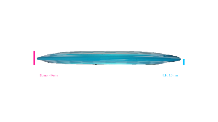 Discraft 2026 BYOP Curbside Chaos Paige Pierce Z Lite Drive Distance Driver Profile View